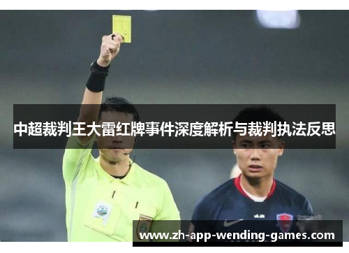 中超裁判王大雷红牌事件深度解析与裁判执法反思 中超裁判王大雷红牌事件深度解析与裁判执法反思