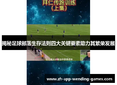揭秘足球部落生存法则四大关键要素助力其繁荣发展